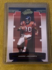 2005 Playoff Absolute Memorabilia Andre Johnson Houston Texans #61
