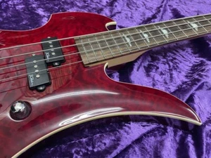 B.C.Rich Mockingbird Masterpiece Bass Red 3.50kg Electric Bass Guitar 250320 - Picture 1 of 10