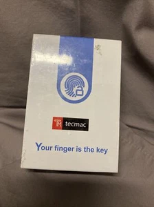 Mini Elektronisches Smart Fingerabdruck Vorhängeschloss Zinklegierung S Stahl Wasserdicht Schloss - Bild 1 von 2