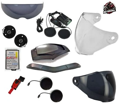 RICAMBI PER il CASCO ORIGINE HELMETS PALIO BT CON INTERFONO BLUETOOTH