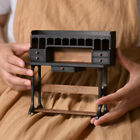 Meubles miniatures maison de poupée vintage table à outils Victoria échelle 1/6 inachevé