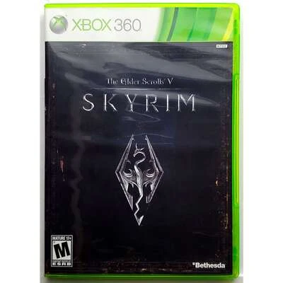 Elder Scrolls V Skyrim - Microsoft Xbox 360 5 Pristine Tested Authentic - Image 1 of 4