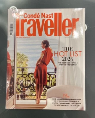 Conde Nast Traveller Magazine May/June 2024 - The Hot List 2024 Foto 1 de 3