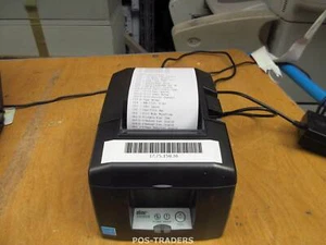 STAR TSP650 LAN NETWORK Thermal Receipt Ticket POS Drucker Black TESTED OK - Bild 1 von 3
