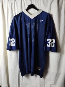 Vintage Team Nike Penn State Jersey XXL Nittany Lions #32 Navy Blue Made In USA - Picture 1 of 20