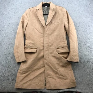 Club Monaco Coat Adult Small Beige Cotton 58835 - Picture 1 of 12