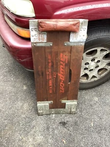 Snap On Tools JC7 Wood Creeper Crawler Vintage Garage Sign - Picture 1 of 9