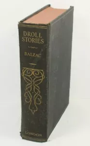 Droll Stories Balzac Illus 1874 Bibliophilist Society First English Version Ever - Imagen 1 de 12