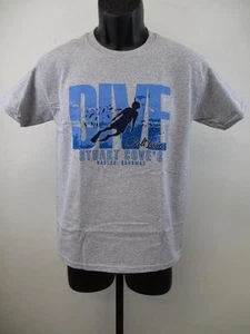 New "DIVE" Nassau Bahamas Youth Sizes M-L (8-10/12) Gray Shirt - Picture 1 of 5