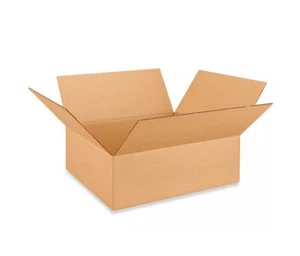 18x15x5 New Corrugated Boxes for Moving or Shipping Needs 25pc - Picture 1 of 4