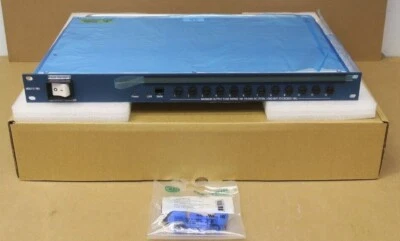 NEW TSL Power Manager MDU12-PMi 12-Way C13 Mains Distribution Unit MDU12-16A PDU - Image 1 of 4