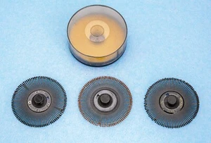 DIABLO, QUME & VYDEC PRINT WHEELS for DAISY WHEEL PRINTERS SET OF 3 - Picture 1 of 4