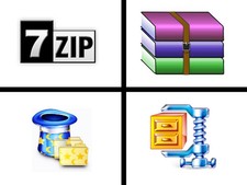 7Zip - ZIP UNZIP RAR Windows File Archive Compression Compatible WinZIP WinRAR