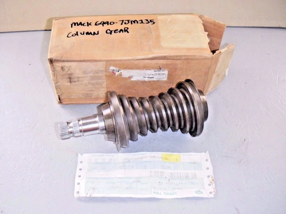 Mack 卡车 7JM235 转向齿轮柱蠕虫轴 738 — 第 1/4 张图片
