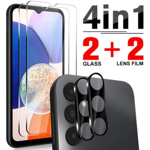 For Samsung Galaxy A14 5G Tempered Glass Screen Protector+Camera Protector - Picture 1 of 15