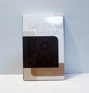 Santa Biblia Clásica Edición Especial Floral Black Cover 1977 NEW IN SLIPCOVER - Picture 1 of 6