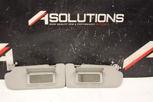 2009 NISSAN GTR GT-R R35 PREMIUM VR38 3.8L OEM INTERIOR SUN VISOR SET PAIR - Picture 1 of 12