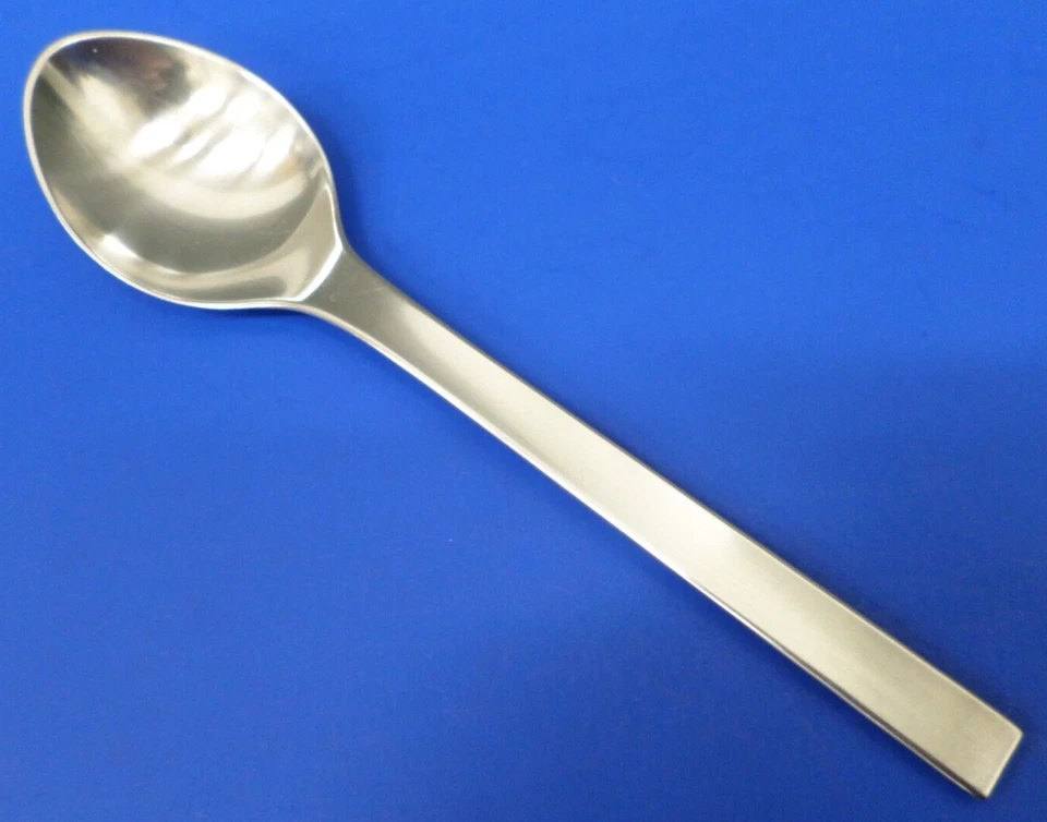 Georg Jensen TANAQUIL Satinado Cóncavo Acero Inoxidable Cubiertos DINAMARCA 7" CUCHARA SOPA Foto 1 de 4