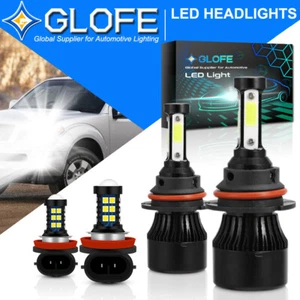 For Nissan Pathfinder 05-12 4X LED Headlight Hi/Lo Beam Fog Light Bulb Super COB - Picture 1 of 8