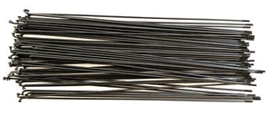DT SWISS Champion Round Black Spokes Black J-bend 2.0 mm 277mm 100/Count Bulk - Picture 1 of 6
