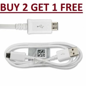 For Samsung Galaxy J1 J2 J3 J4 J5 J6 J7 J8 Fast Micro USB Charging Charger Cable - Picture 1 of 8