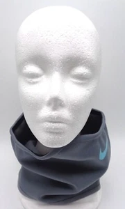 Nike Thermal Neck Warmer Youth Unisex OSFM Grey/Light Aqua - Picture 1 of 8