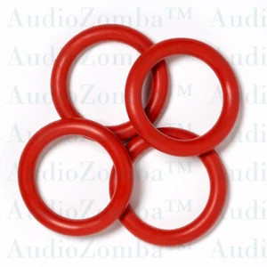 TUBE DAMPER RINGS 4 X *VIBRA-SORB 18MM 6J1 6J1P LITTLE DOT MKII MKIII AMP - Picture 1 of 4