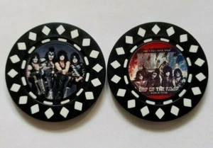 KISS END OF THE ROAD TOUR PC C Gene Simmons Paul Stanley Ace Frehley Peter Criss - Picture 1 of 3