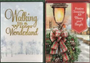 24 WEIHNACHTSKARTEN MIT UMSCHLÄGEN - NEU VERSIEGELT - Bild 1 von 2