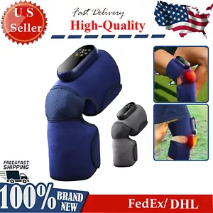 Cordless Knee Massager w/ Heat &Vibration, Knee Heating Pad for Deep - Picture 1 of 19