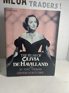 1983 THE FILMS OF OLIVIA DE HAVILLAND BY TONEY THOMAS Vintage HARDCOVER 1st Ed - Picture 1 of 24