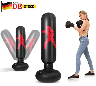 Standboxsack Boxsack Stehend Kinder/Erwachsene Punchingball Boxen Freistehender  - Bild 1 von 4