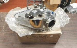 NOS Harley Davidson Sportster Oil Tank Bag 1958-1978 XLH Ironhead Chrome Plated - Picture 1 of 15