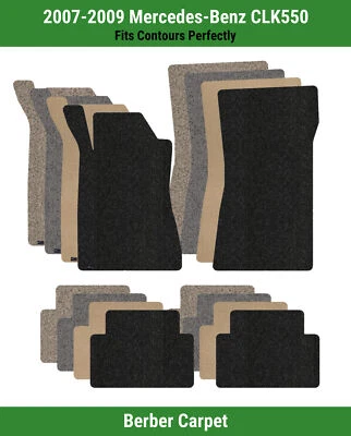 Alfombrillas de fila delantera y trasera Lloyd Berber para Mercedes-Benz CLK550 2007-2009  Foto 1 de 4