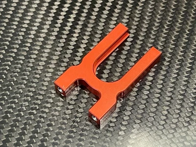 Aluminum Center Differential EZM Mount for 2019 V4 Arrma Notorious 6s BLX Red - Image 1 of 2