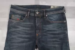 Mens Diesel BUSTER Stretch Regular Slim Tapered Blue Jeans W32 L32 Wash 084ZU - Picture 1 of 14