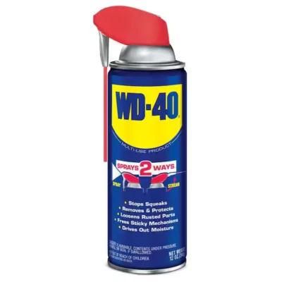 12 oz. Fórmula WD-40 Original, Spray Lubricante Multiusos con Pajita Inteligente Foto 1 de 4