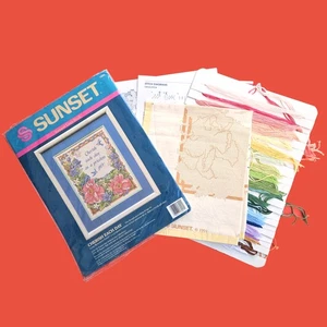 SUNSET CROSS STITCH KIT: CHERISH EACH DAY SL - Picture 1 of 1