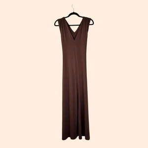 Garnet Hill Tencel Lyocell Tie Maxi Dress - Picture 1 of 9