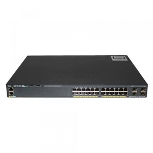 Cisco Catalyst WS-C2960X-24PS-L – Switch 24 Ports Gigabit PoE+ + 4 SFP – 370W – - Foto 1 di 2