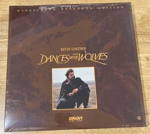 Dances With Wolves 1990 Laserdisc Widescreen Expanded 3 Disc Kevin Costner NEW - Picture 1 of 2