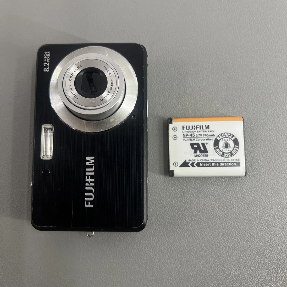 Fujifilm FinePix J Series J10 8.2MP Digital Camera - Black for