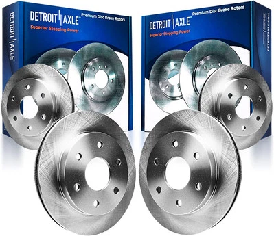 Detroit Axle Front & Rear Brake Rotors for Chevy Silverado GMC Sierra 150 - Image 1 of 4