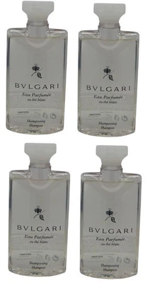Lote de 4 champú Bvlgari White Tea au the blanc cada 2,5 oz total de 10 oz Foto 1 de 2