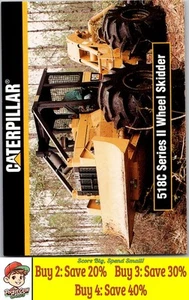 Patinador de ruedas 518C Serie II 1993-94 TCM Caterpillar #187 008203 - Imagen 1 de 2