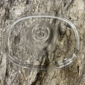 Ersatz Pyrex F12C Deckel Corning Ware klar oval Kasserolle Deckel 🇺🇸 - Bild 1 von 24