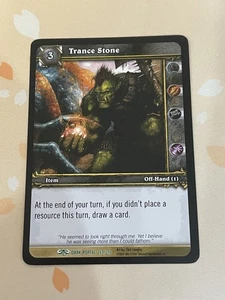 Juego de cartas coleccionables World of Warcaft, Trance Stone, Through the Dark Portal 269/319, LP - Imagen 1 de 1