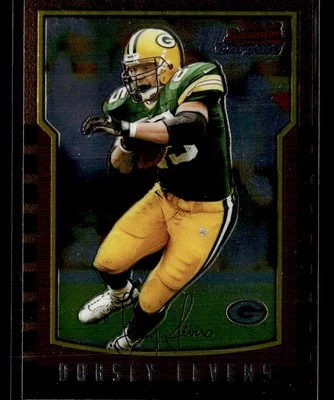 2000 Bowman Chrome #82 Dorsey Levens Card Green Bay Packers - Image 1 of 2