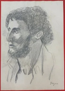 Edgar Degas (Handmade) Mixed Media on Paper Painting signed and stamped - Picture 1 of 2