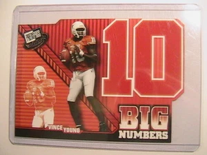 [a1e] 2006 Players PRESS PASS BN 21/33 VINCE YOUNG Texas Longhorns - Picture 1 of 1
